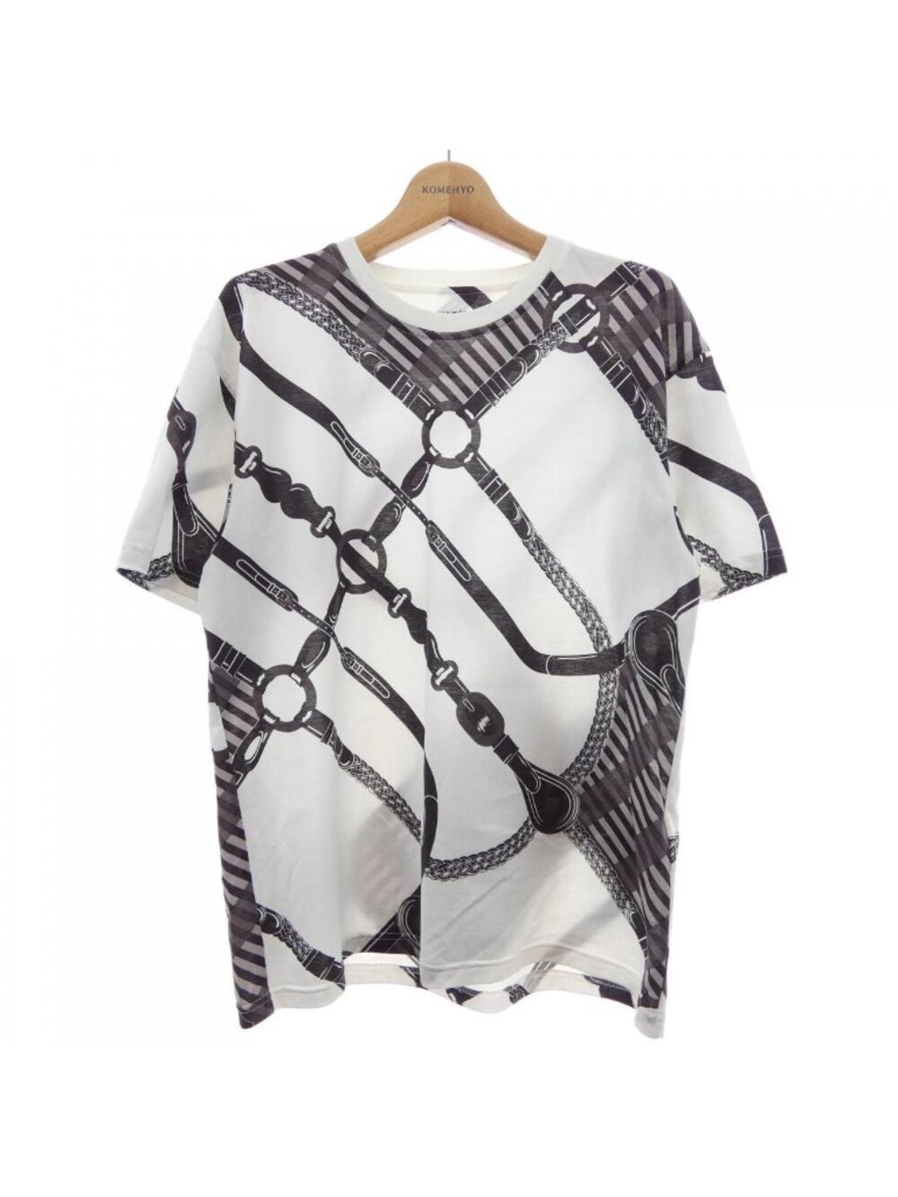 Hermes Coaching Remix Maxi T-Shirt - Picture 1 of 6